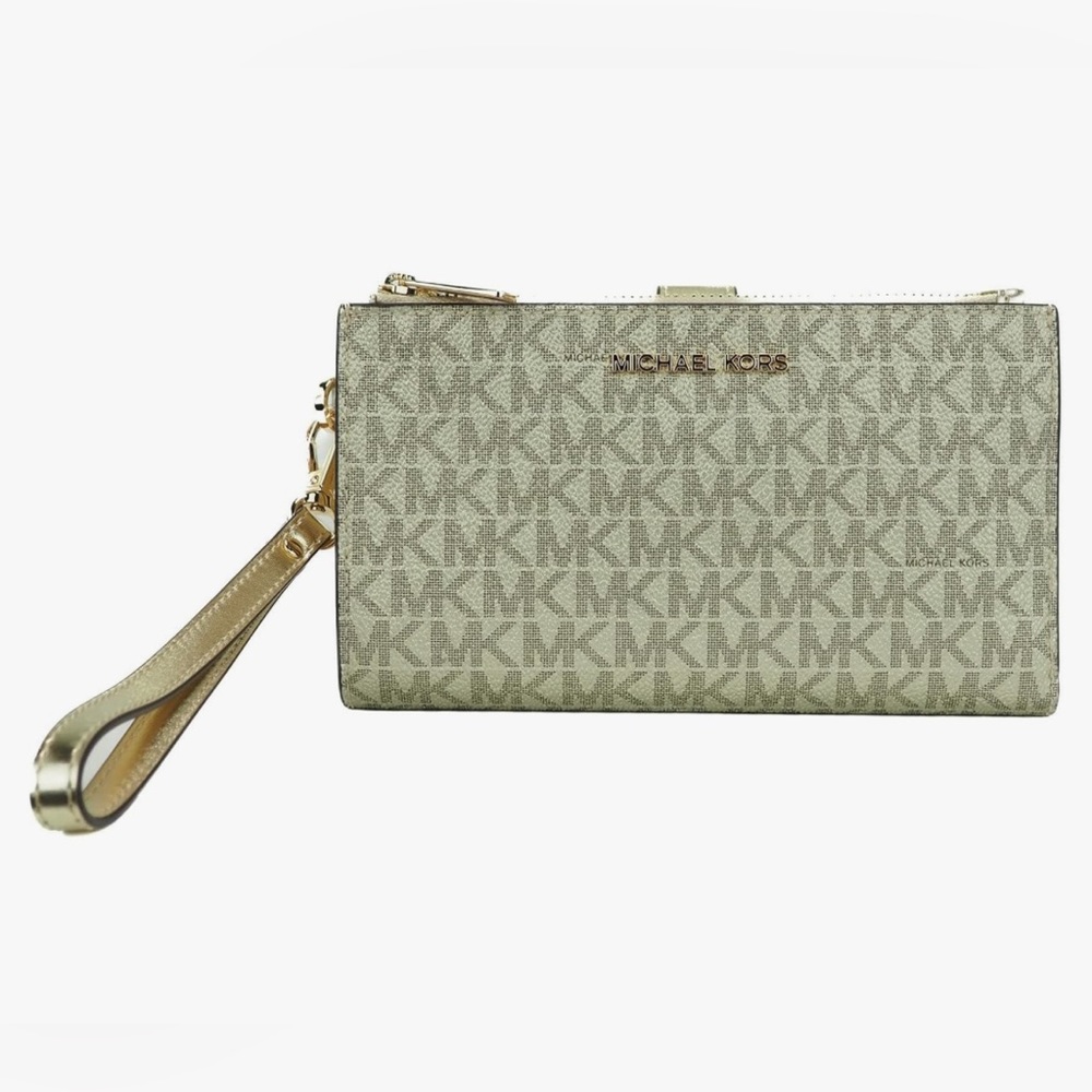 Michael Kors Women’s Jet Set Travel Double Zip Whristlet